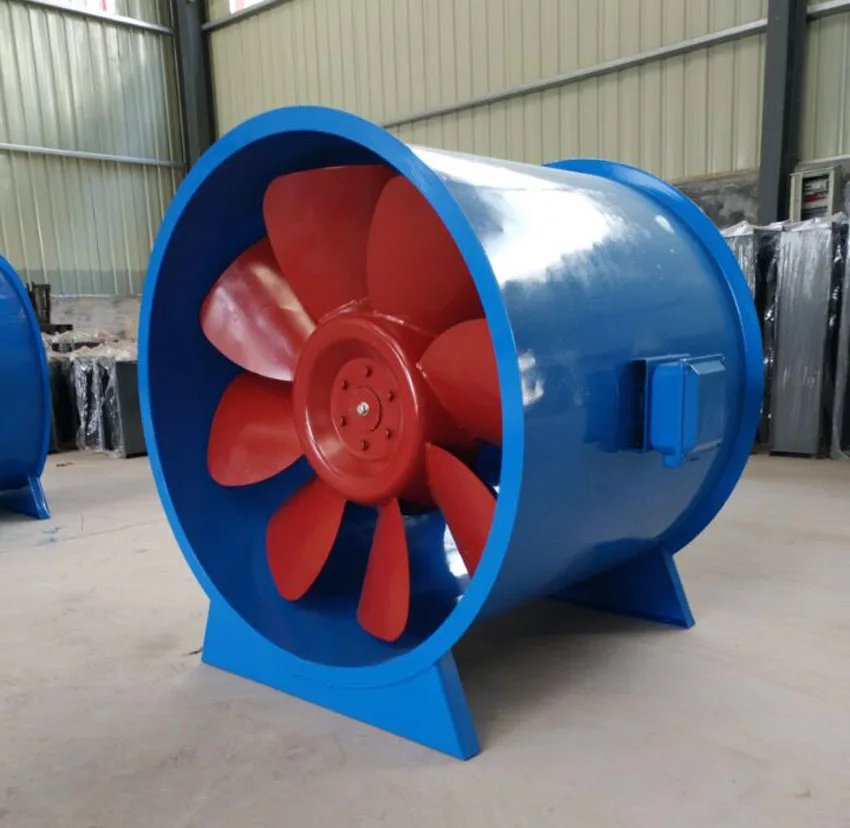 380v 5kw FRP Industrial Wood Dry High Temperature Exhaust Axial Fan