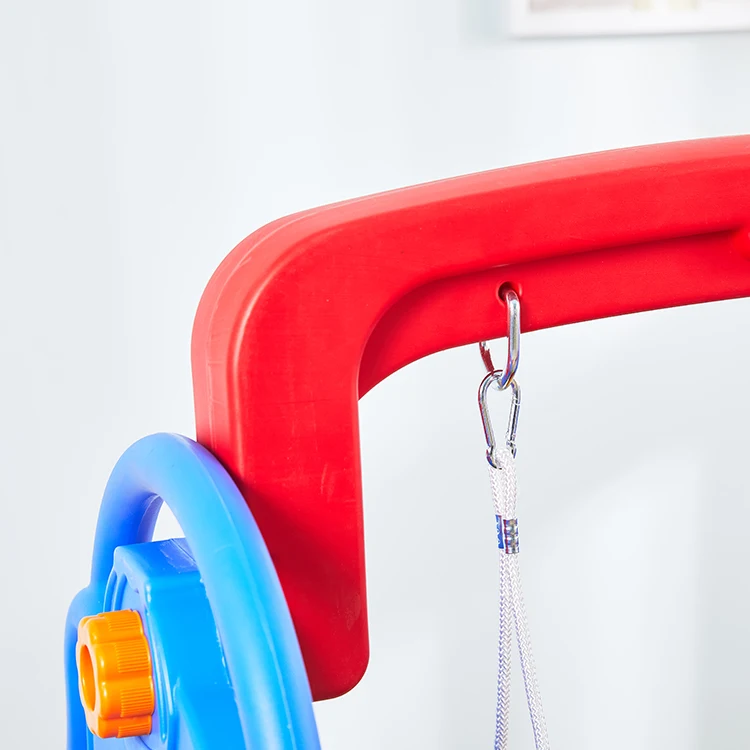 2022 Fashion Multifunctional Plastic Basketball Baby Indoor Children Plastic Swing Set