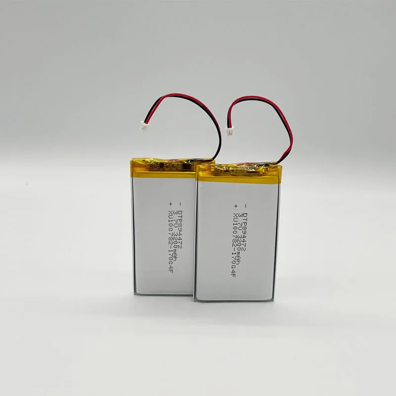 Factory supply DTP 894472 3.7v 3200mAh lithium polymer batteries rechargeable lipo battery with KC certificates