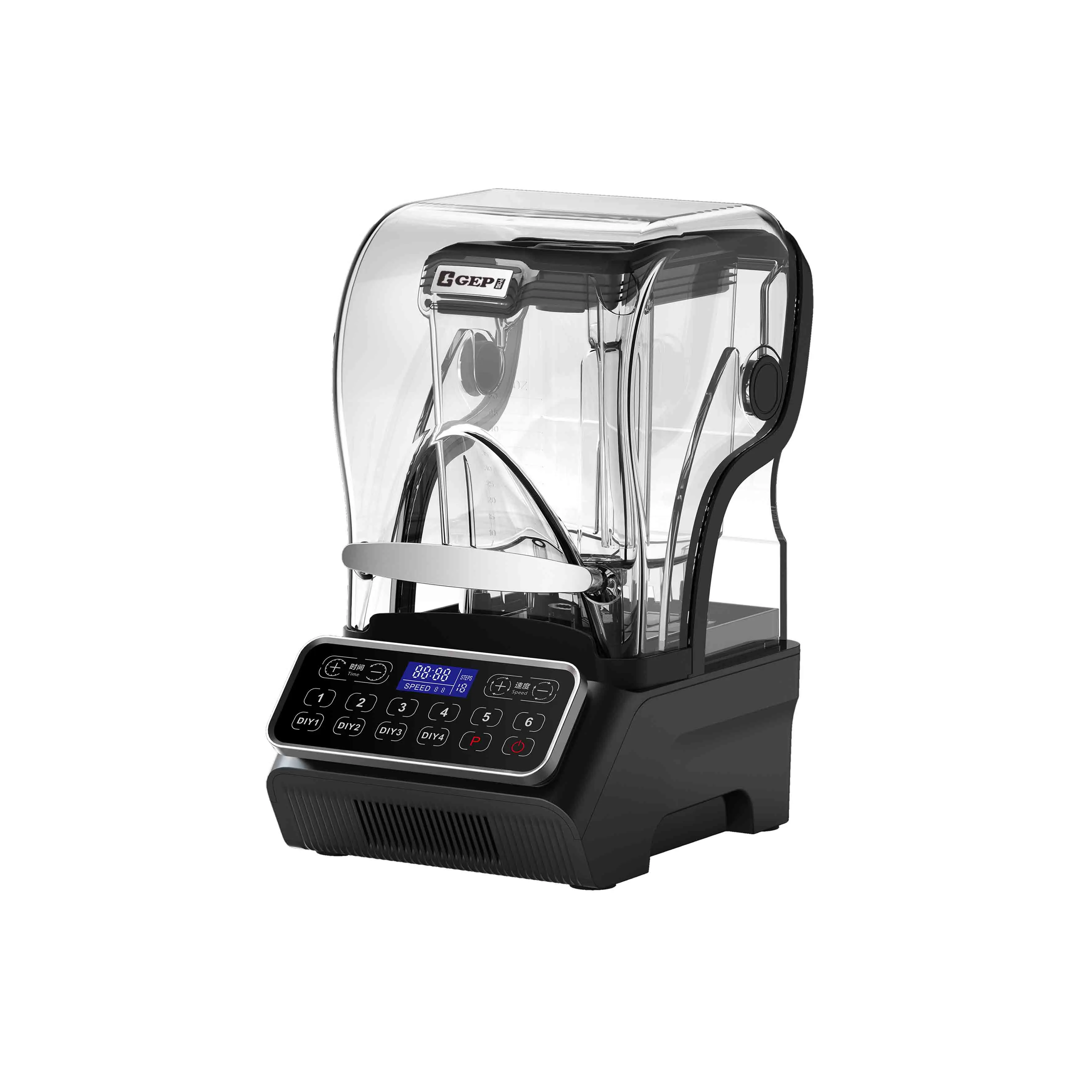 Heavy Duty Commercial smoothie Blender With Brushless DC Motor 1800W Powerful Mixer Machine