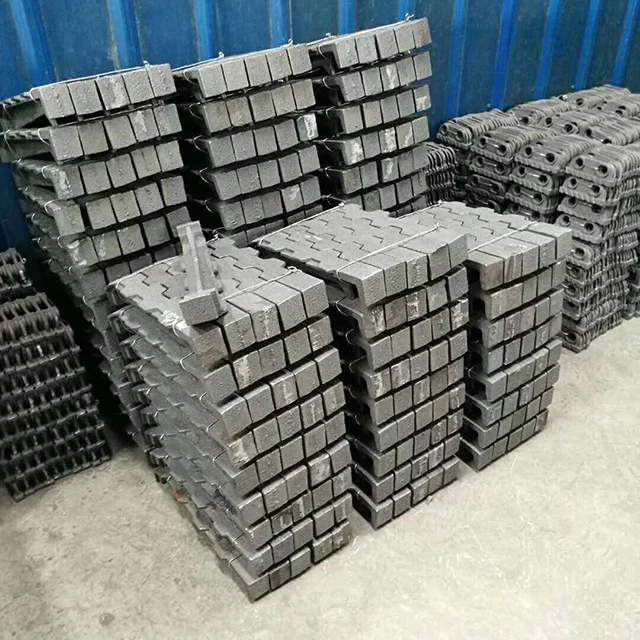 Safe and stable reciprocating grate boiler grate accessories for China Yongning Machinery Plant
