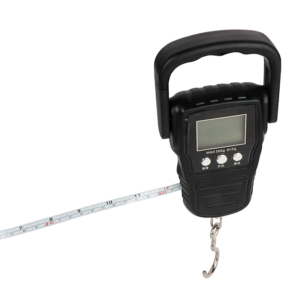 Spring Mini Weighing Portable Hanging Travel Scale 50kg Express  Electronic Weight Luggage Scale Digital Fishing Scale