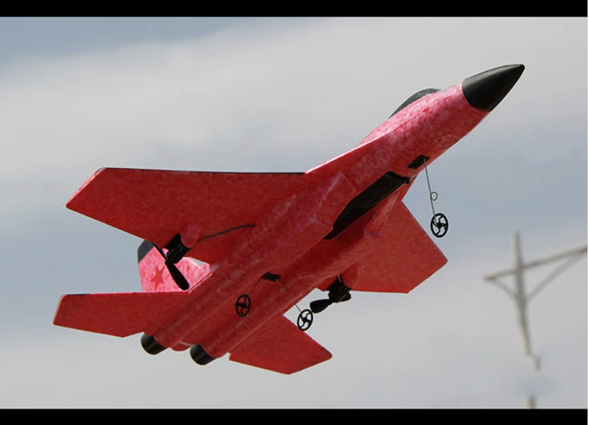 FX820 RC SU-35 2.4G Airplane Remote Control Toys 2CH EPP Foam Flying Fighter Rc Glider Plane Toy