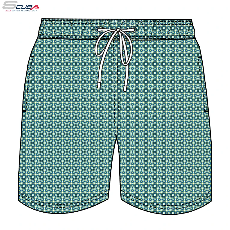premium sublimation print  summer beach surf swim short hurley board shorts for men