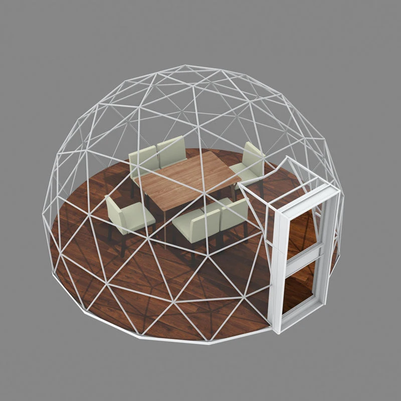 PVC Glamping Transparent Geodesic Dome Tent Event Outdoor Restaurant Tent for sale