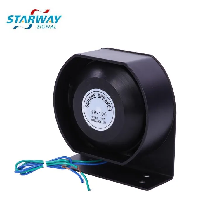 
Starway 100W Slim car police horn siren horn speaker with amplifier 