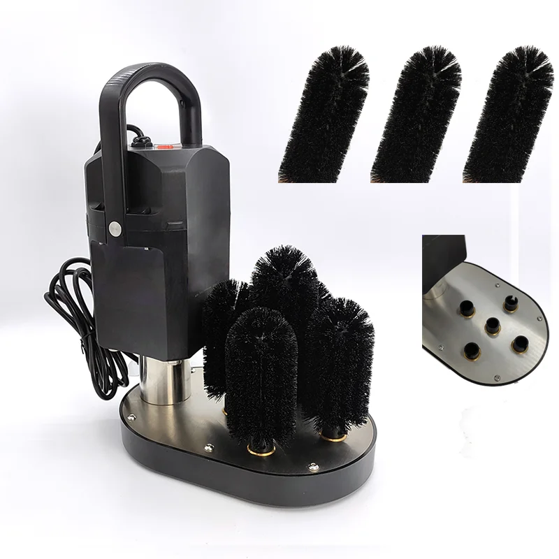 Portable Countertop Smart Commercial Washing Machine With Dryer Bar Clean Cup Washer With Brushes For Bar Mini Glass Washer