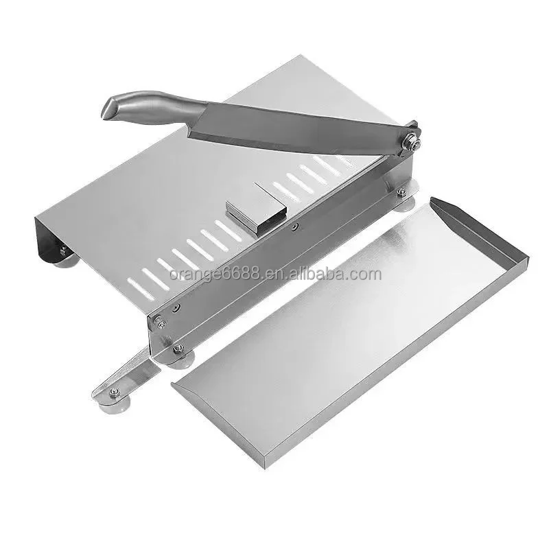 Portable Small Bone Cutter Chopping Ribs Duck Slicing Machine Stainless Steel Chicken  Household Meat Cutter