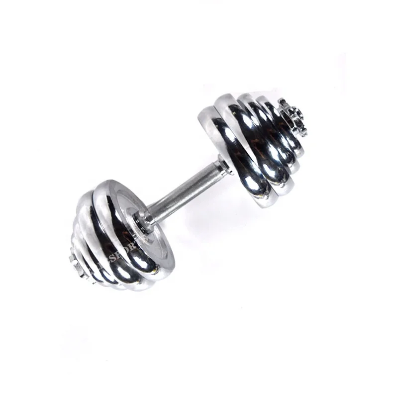 26.5mm Hole With Chrome Disc Dumbbell Weights lift Barbells