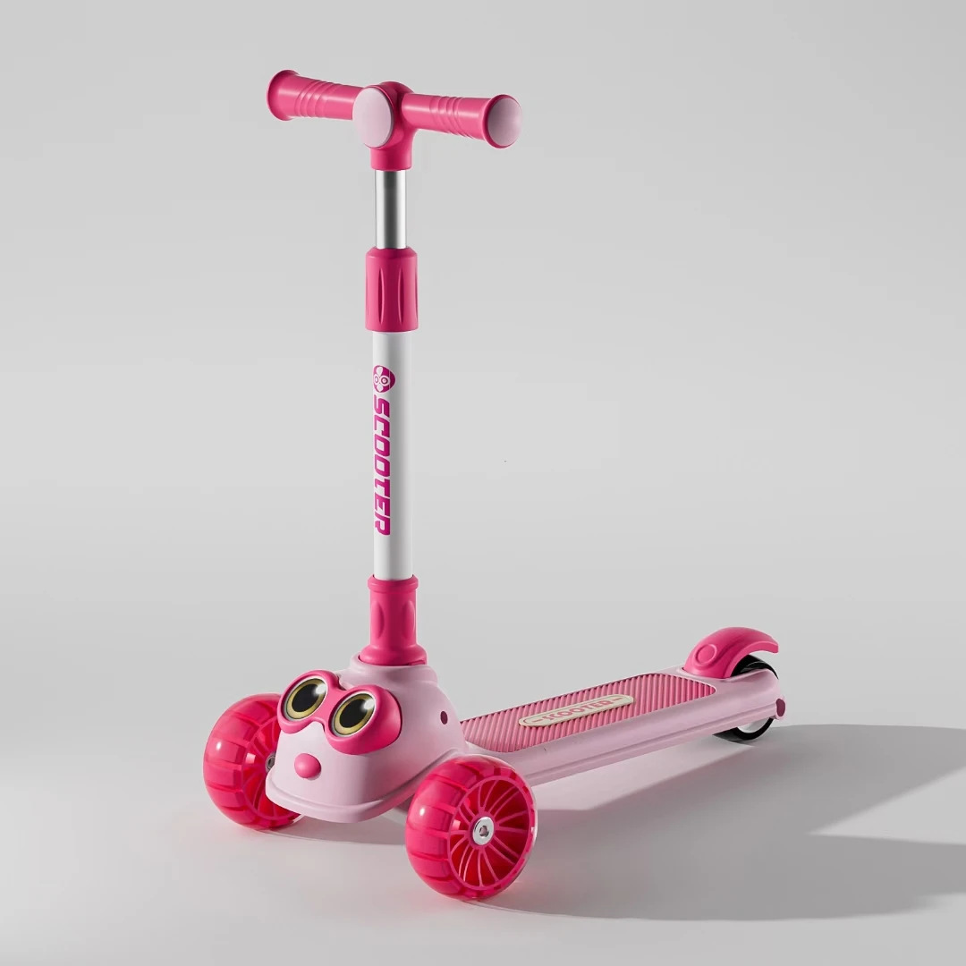 low price Kids Kick Foot Scooter 3 Pu Wheel Baby Outdoor Toys Bike Scooter for sale Cheap Pedal Scooter For Children