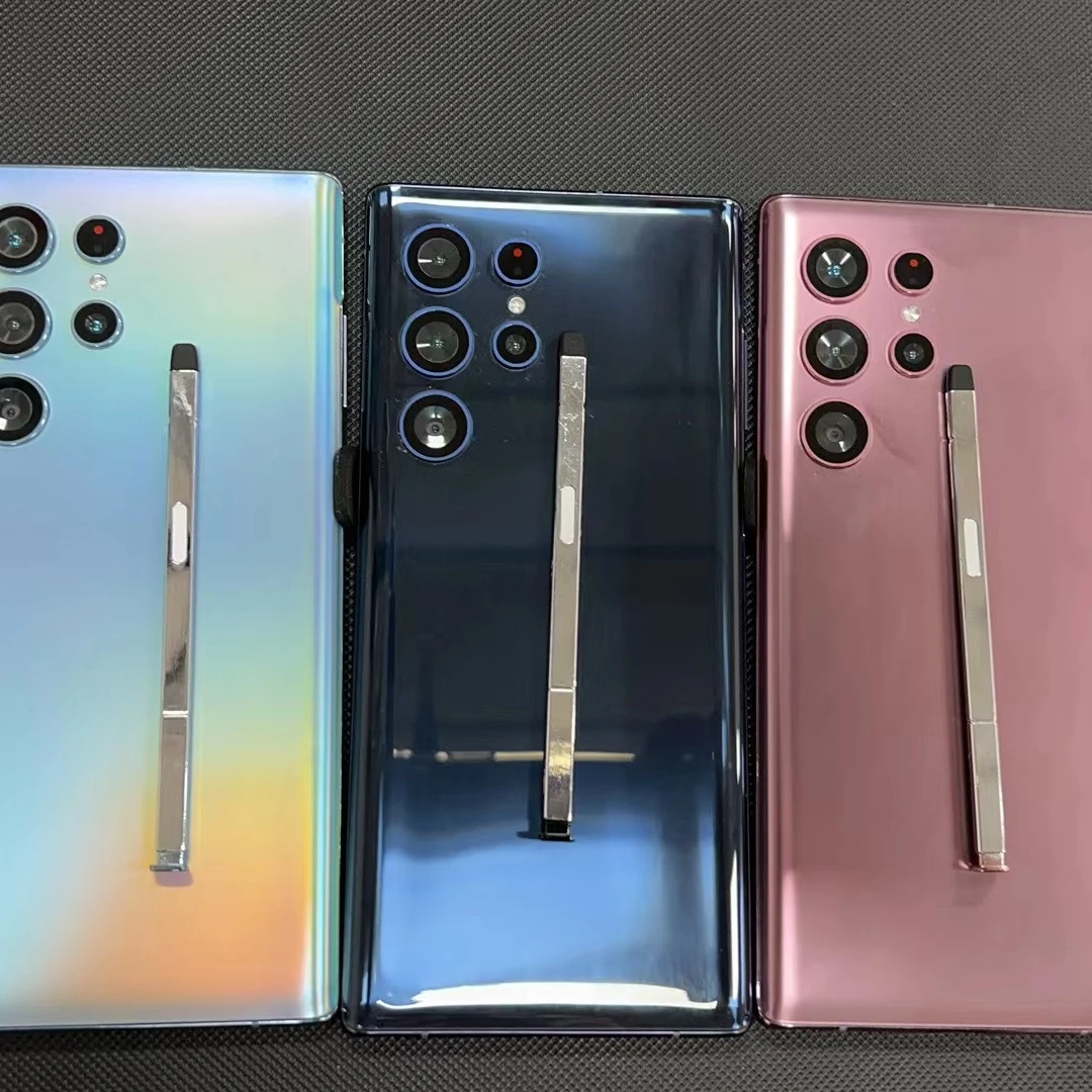 Wholesale Galaxy S22 Ultra 6GB+128GB Smart Android Phone 5000 mAh 4G LTE Dual SIM Dual Standby Unlocked Smartphone for Samsung