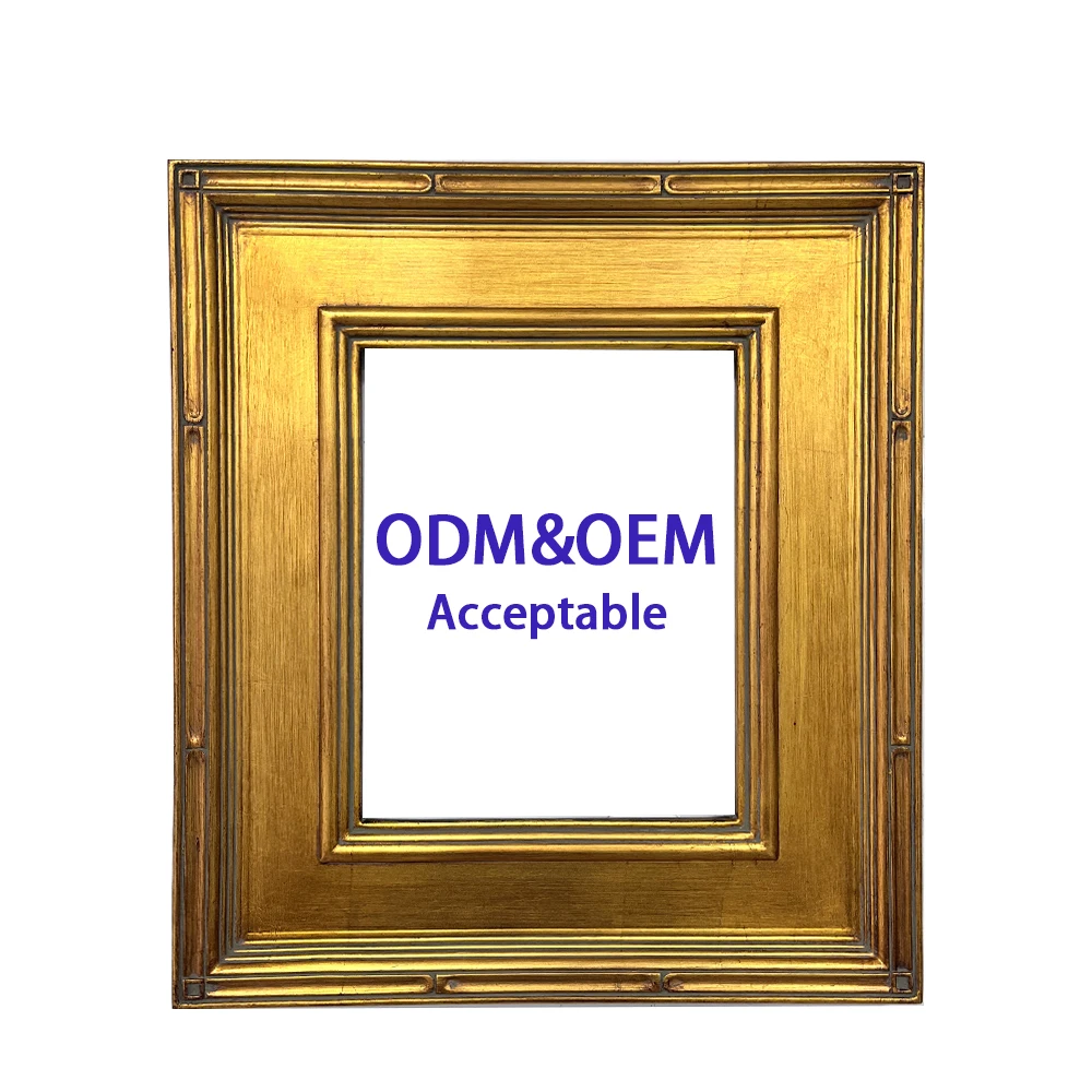 Wholesale PE Retro Classic 5*7 6*8 8*8 8*10 10*10 Custom Gallery Frame Photo Picture Frames for Home Decor