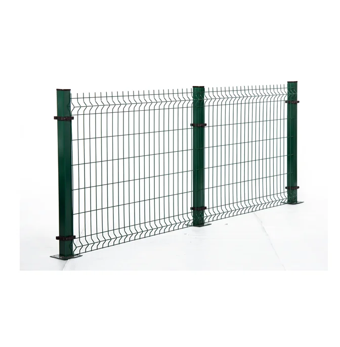 galvanized welded wire fence 3D triangle fence panel Guangzhou