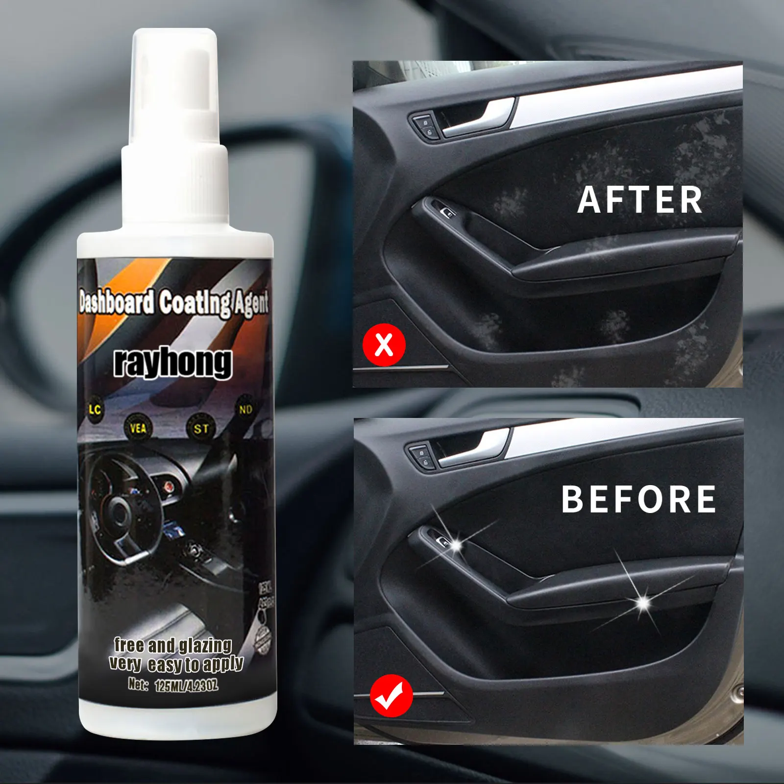 Car Retreading Agent Instrument Panel Automotive Interior Plastic Part Retreading Cleaning Agent