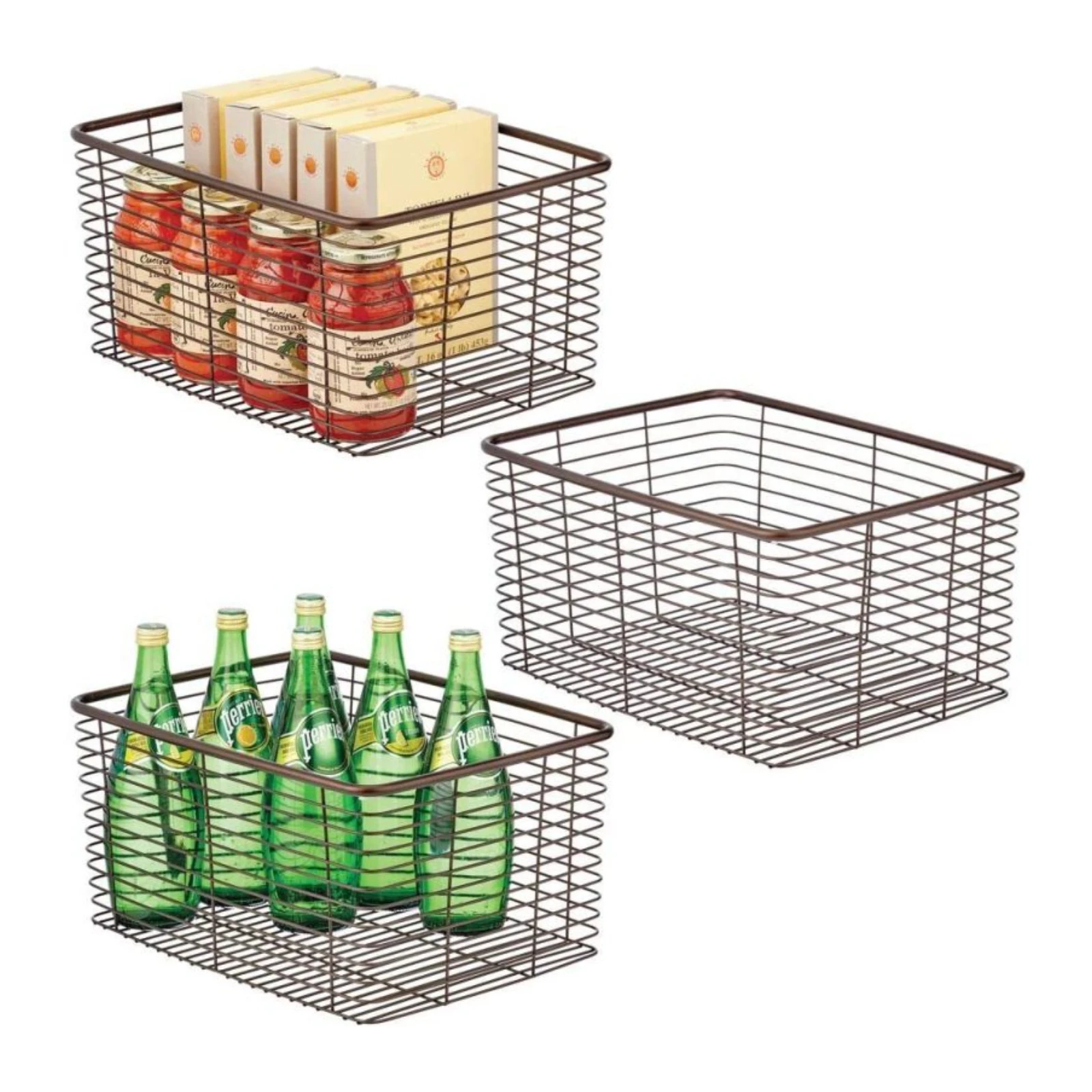 Корзина для хранения фруктов, китайская фабрика, высококачественная металлическая корзина для хранения фруктов