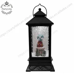 For Home Roman Inc Snow Globe Water Globe Music Box We Wish You a Merry Christmas Home Decoration Accessories Xmas Decoration
