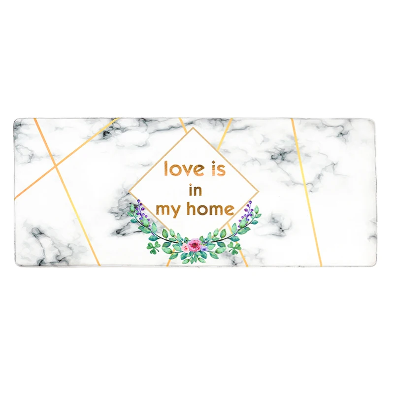 Эргономичный нескользящий офисный стул с принтом на заказ, кухонные мягкие напольные коврики из ПВХ