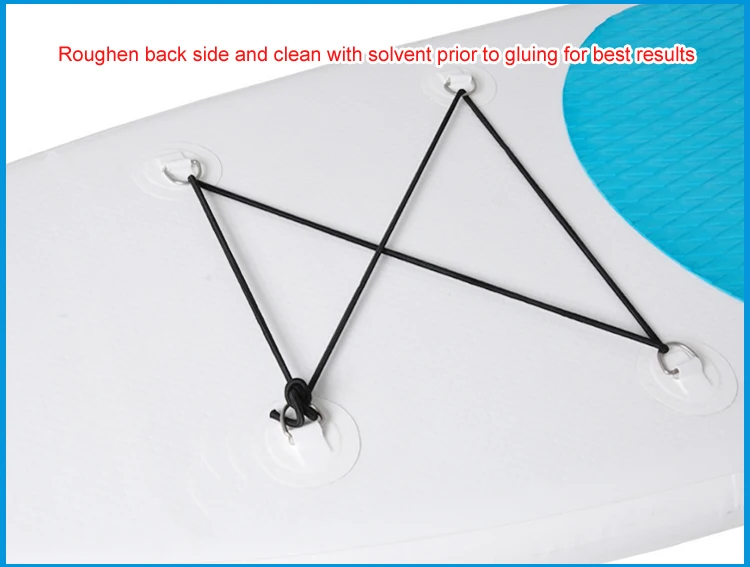 4.3inch 11cm Stainless Steel D Ring Pad/Patch for PVC Inflatable Boat Raft Dinghy Canoe Kayak Surfboard SUP Tie Down