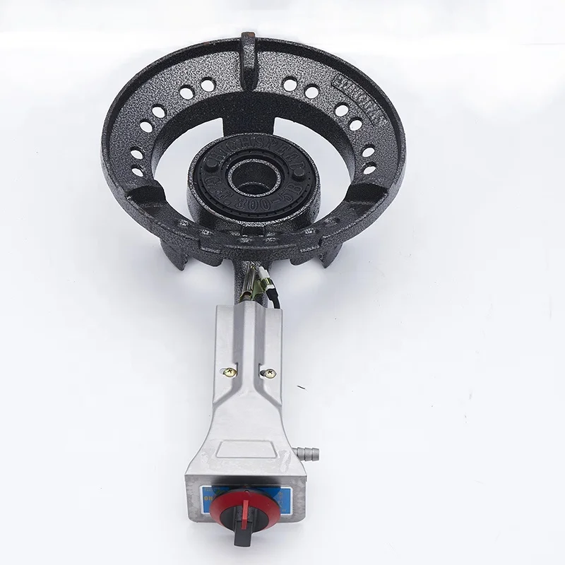 
5kg Mini Black Long Handle Heavy Duty Outdoor Portable Camping Cast Iron Burner High Pressure Gas Stove gas stove 31a 