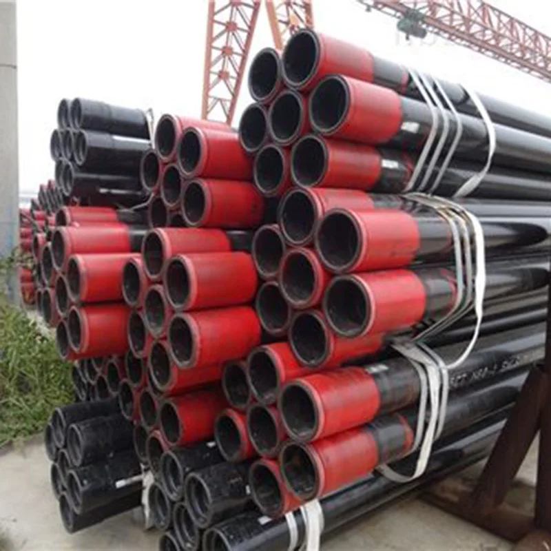 API 5CT Oil Field Supply Seamless Steel Pin x Box J55 K55 N80 L80 P110 EUE NUE BTC STC LTC  6.5 8 7 inch Oil Casing Pipe