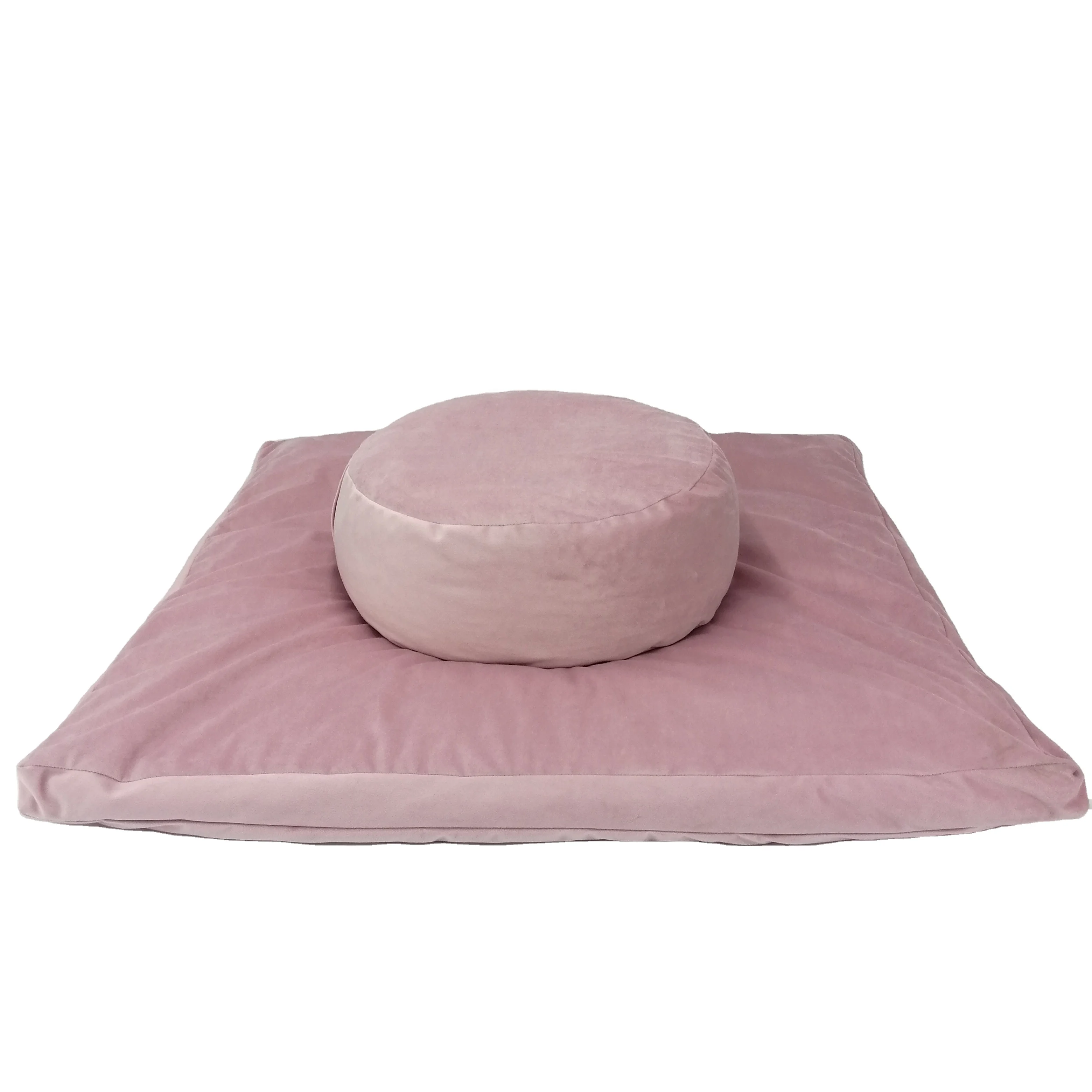 Private Logo Zabuton Sets Buckwheat Yoga Meditation Pillow Floor Cushion Futon Yoga Mat