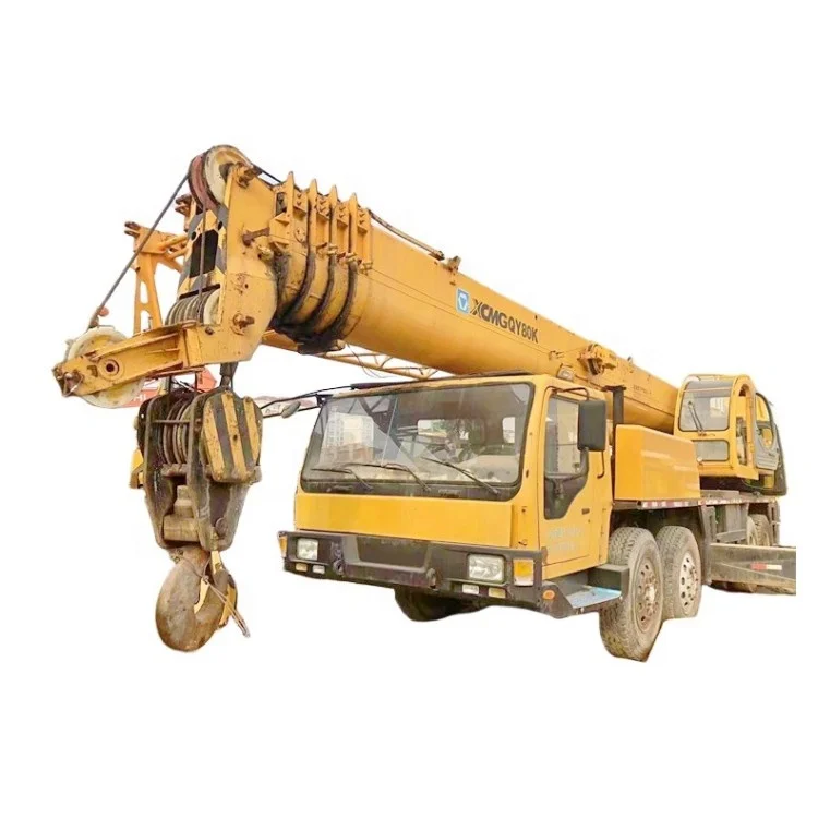 Construction machinery fast shipping 80 Ton used track  crane  China supplier good working condition China