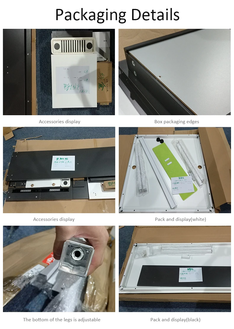 Modular Office Table 2 Person Office Desk Workstation Combination Series Cluster Workstation