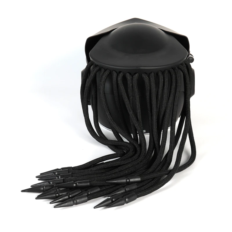 China Casco Para Moto Factory Making Personality Skull Monster Motorcycle Predator  Helmet