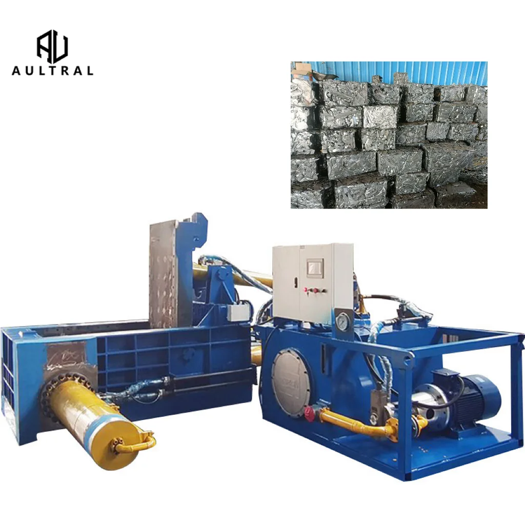 Automatic Horizontal Baling Press Baler Machine Hydraulic Scrap Iron