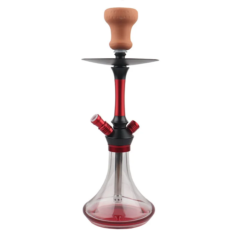 Portable Middle Size Hookah Shisha Smoking shop Luxurious Glass Hookah