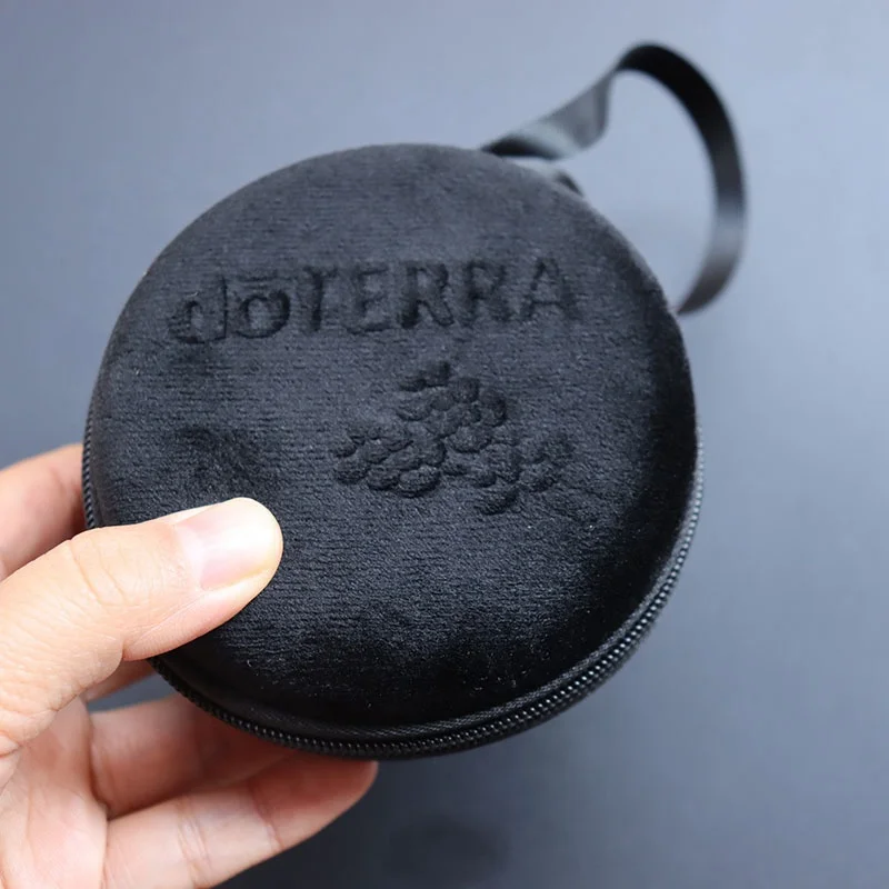 Essential Oil Case for DoTERRA 12 Slots 1ml2ml Velvet Storage Bag Essential Oil Bottles Holder Travel Carrying Hanging Organizer