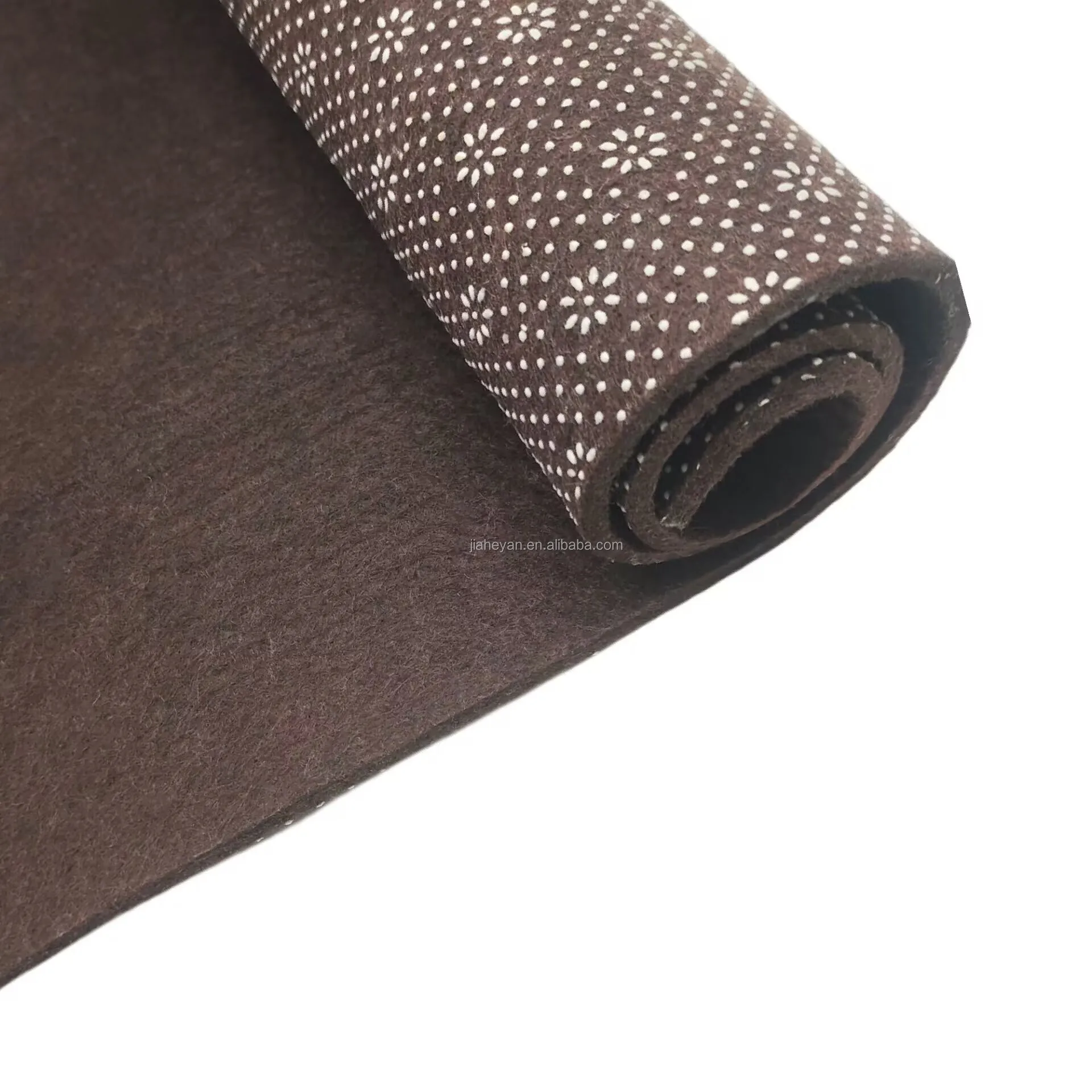 Factory Direct Supply Tufting rugs Anti slip Carpet Non-slip Final Backing Cloth Secondary Rug Backing Fabric Brown