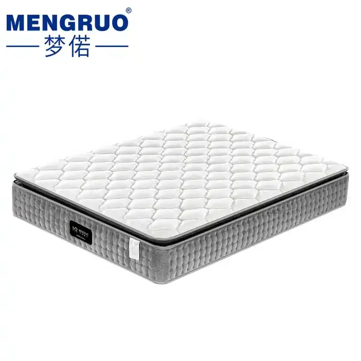 Wholesale luxury quality hotel furniture mattresses roll up pocketed king queen size memory foam pocket spring mattress in a box