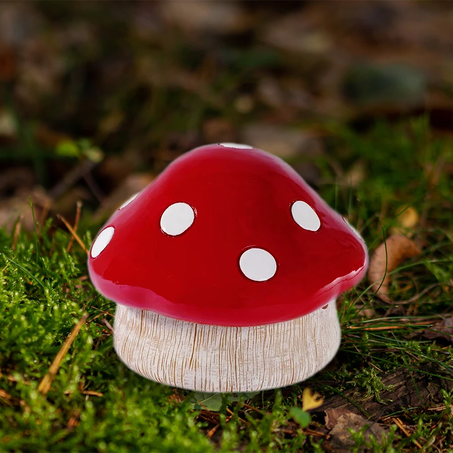 Nordic creative logo printed custom cigar ash tray luxury cute mushroom shape design ceramic ashtray with lid.