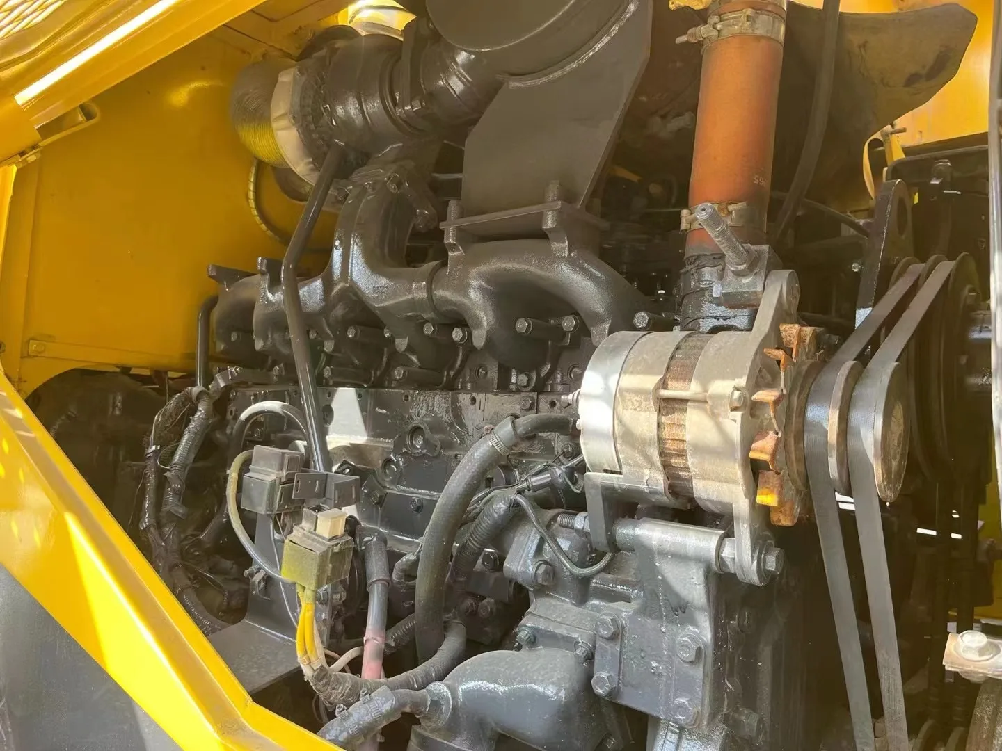 Original Japanese wheel loaders used Komatsu 470 for sale