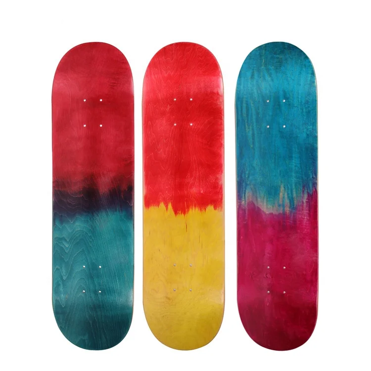 Professional Custom skateboard 7 layers old school uncut Deep concave canadian maple wood skate board blank skateboard deck