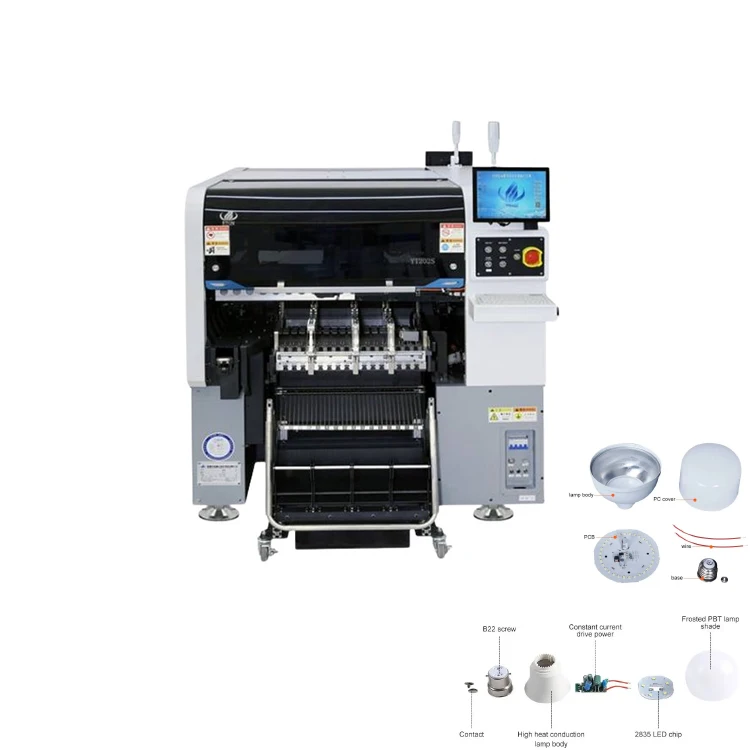machinery for led light production High cost performance PCB Board Machine Pick and Place Machine