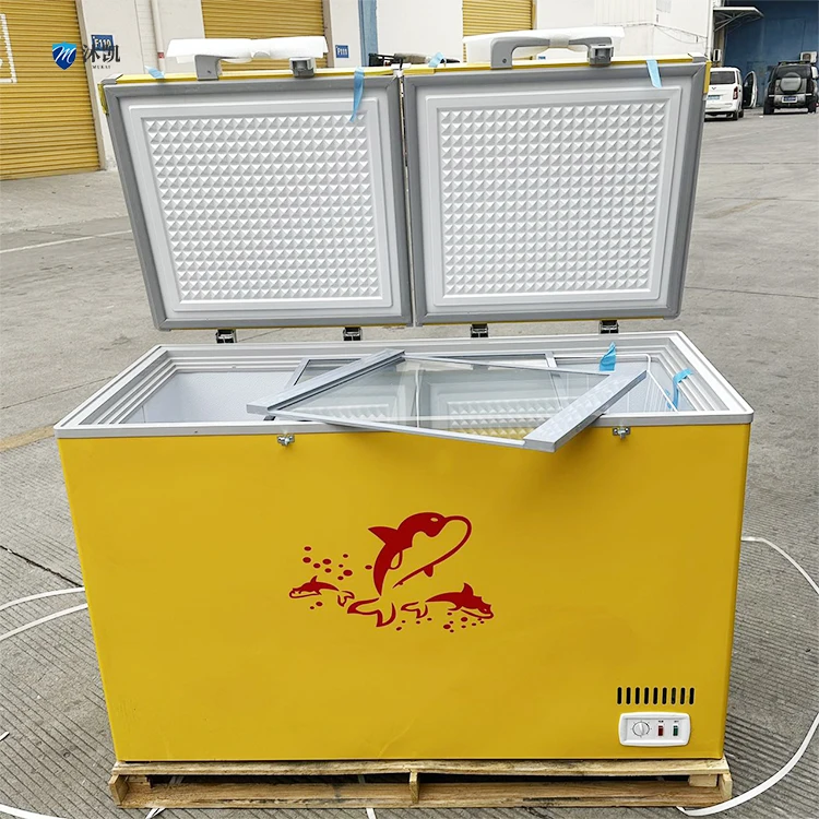 Commercial fridges big chest freezer ice cream freezer ice cream restaurant cabinet upright chest freezer