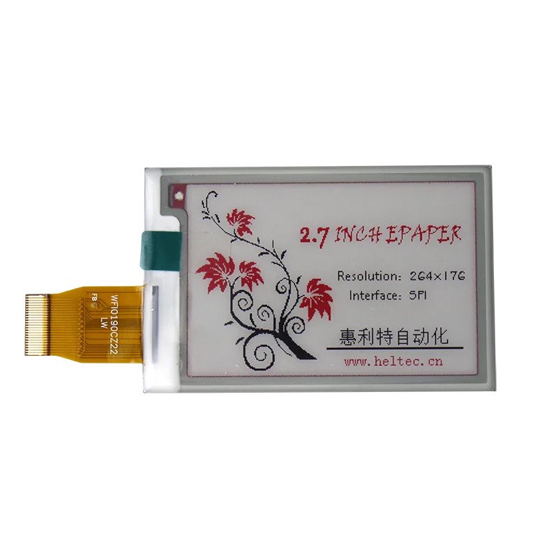 2,7 дюймовый экран eink SPI, черные, белые, красные, e-бумаги дисплейный модуль