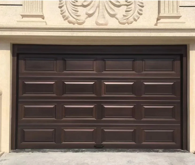 Orient Top manufacturer 5 years automatic aluminum glass full view steel overhead sectional garage doors