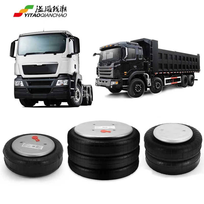 double convoluted air spring for Hendrickson S-14395 truck suspension Firestone W01-358-7325 Contitech FD120-20509