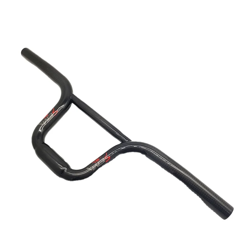 BMX велосипед углеродный руль на заказ легкие Запчасти для велосипеда руль