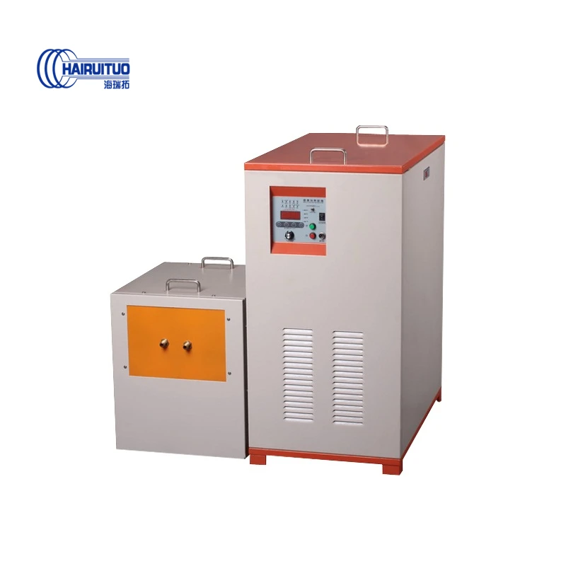 Medium frequency induction heating equipment for copper heating and forging metal 110KW