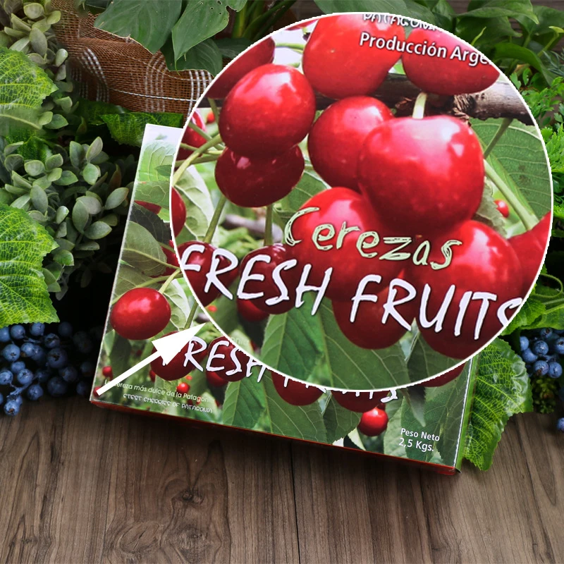 
Custom 5kg Cherry Cherry Packaging New Zealand Intellect Cherry Cherry Gift Box Fruit Packaging 
