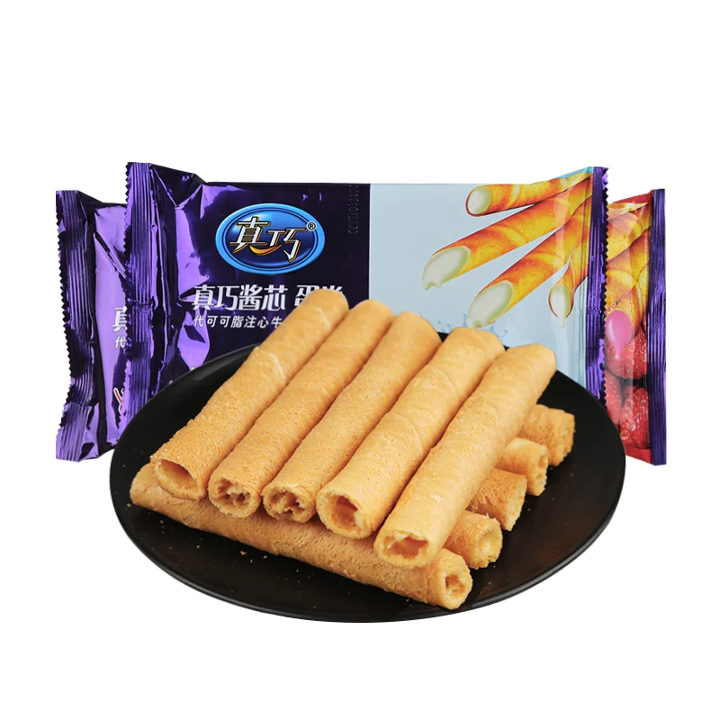 Лучшая цена шоколад маття вкус хрустящие печенья с мягким задником на гибкой 100g вафельные трубочки печенье