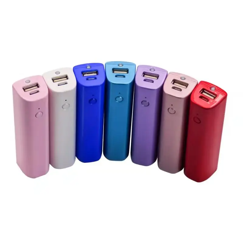 
Portable fashion ultrathin 1500mah corporate gift bulk items slim cylinder power bank 