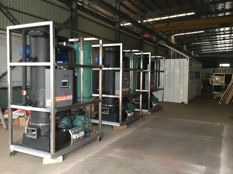 Commercial 1 ton Ice Machine/ice Tube Maker/industrial Ice Tube Ice Making Machine