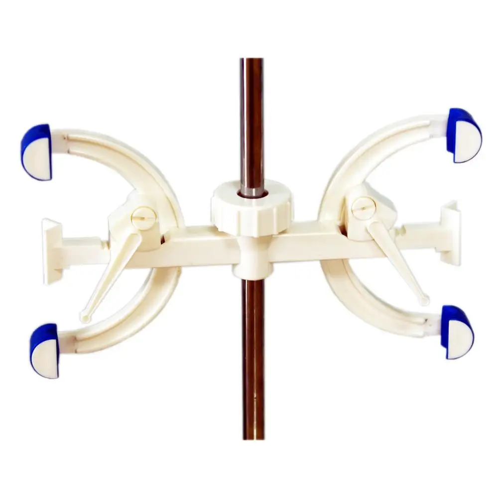 Gelsonlab HSG-111 Plastic Double Bilateral Butterfly-Type Burette Clamp Holder Clip us style