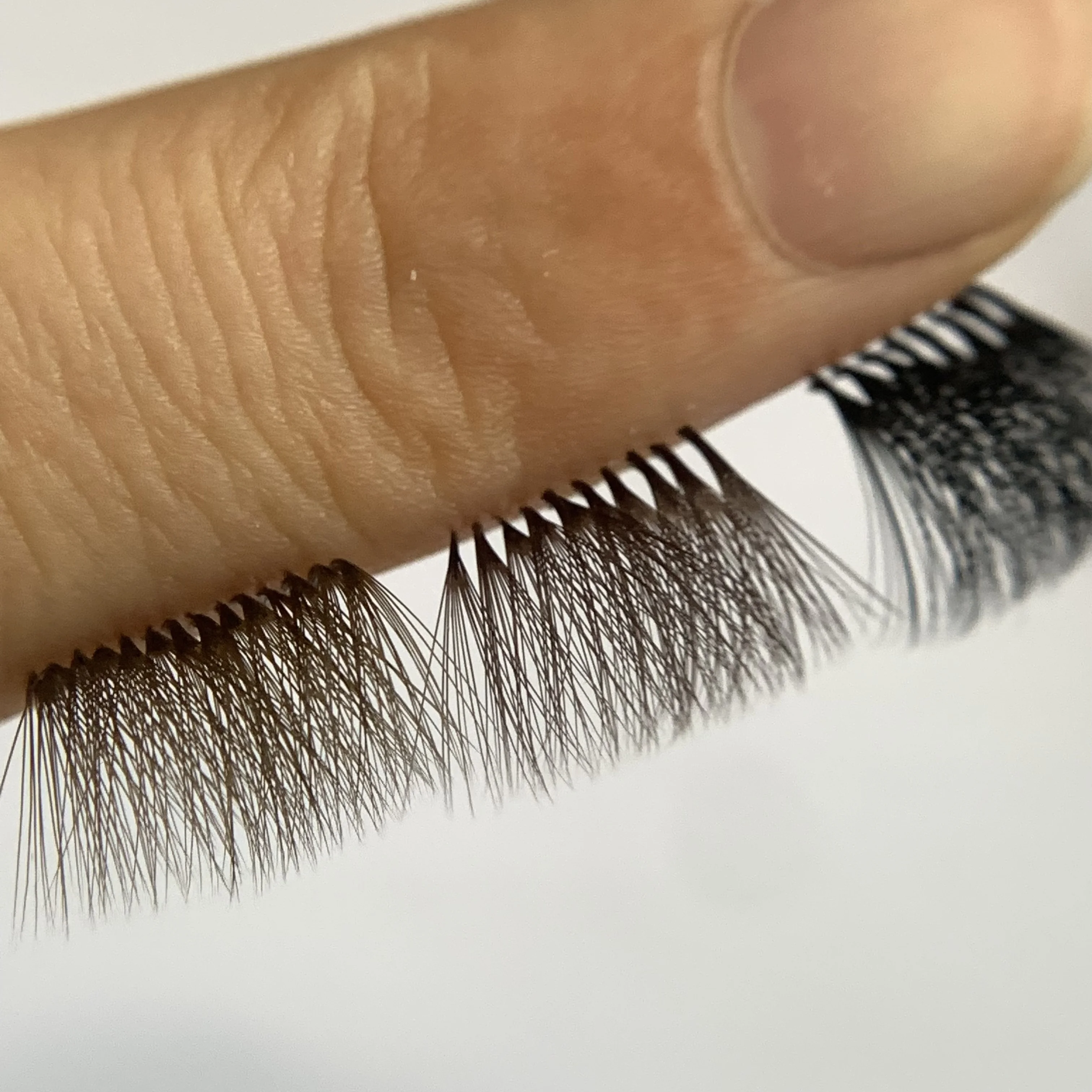 Dark Brown 0.03 0.05 0.07 mm Eyelash Extensions Soft Matte Silk Lashes Faux Mink Individual Volume Lashes Natural