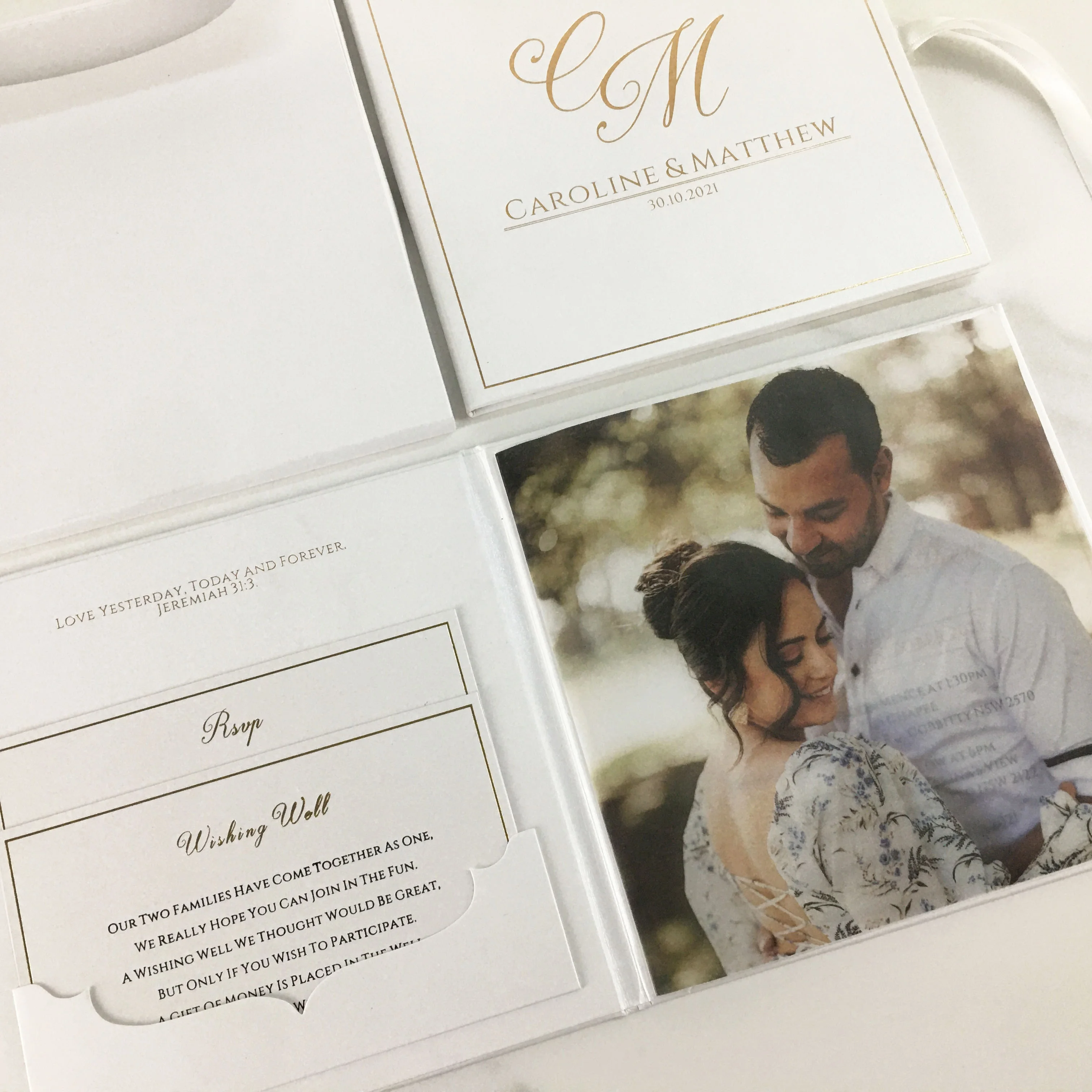 Новое поступление великолепные Пригласительные открытки в твердом переплете с индивидуальным принтом для парных фотографий роскошное свадебное